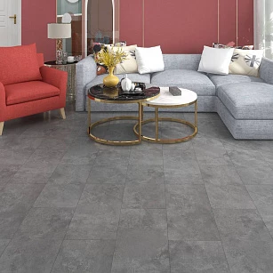 ПВХ Покрытие Calitex Stones Harbour Click ST301 610x305x4 (2,047 м2) в интерьере