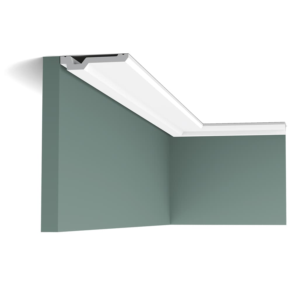 Плинтус из дюрополимера Orac Decor потолочный карниз C356 2000x20x100