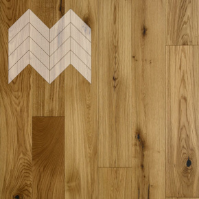Паркет Елка Французская Lab Arte Chevron Дуб Рустик лак без браша 600/450х150х14/3/45° в интерьере
