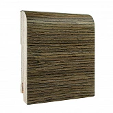Плинтус шпонированный натур. Finitura Decor 70*15*2400 орех в интерьере
