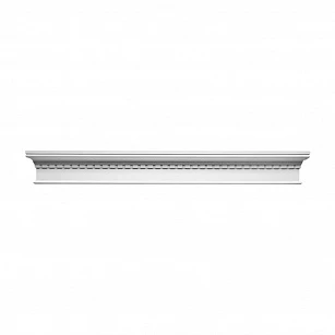 Фронтон из дюрополимера Orac Decor D401 1275х145х55 в интерьере