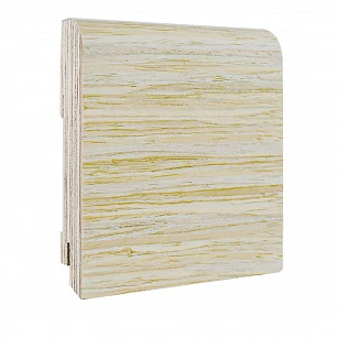 Плинтус шпонированный натур. Finitura Decor 70*15*2400 дуб выбеленный 510DS в интерьере