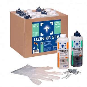 Силикатная двухкомпонентная смола UZIN KR516(0,6кг) в интерьере