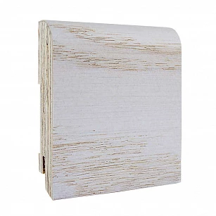 Плинтус шпонированный натур. Finitura Decor 70*15*2400 арт.0010 в интерьере
