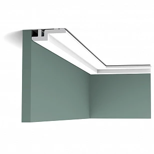 Плинтус из дюрополимера Orac Decor C394 2000х95х31 в интерьере