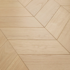 Паркет Елка Французская Lab Arte Chevron Дуб Натур 2006 лак 400/348х90х14/3/60° в интерьере
