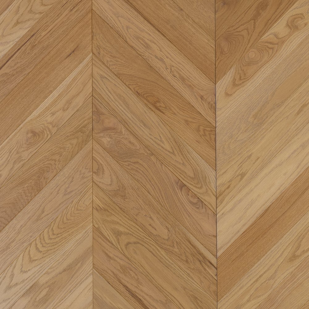 Паркет Елка Французская Lab Arte Chevron Дуб Рустик Бург лак 400/337х110х14/3/60°