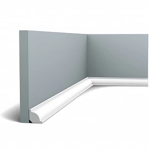 Плинтус из дюрополимера Orac Decor CX132 2000х20х20 в интерьере