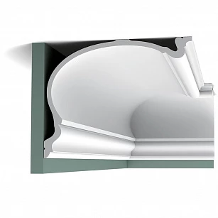 Плинтус из дюрополимера Orac Decor C344 2000х350х273 в интерьере