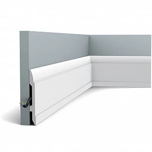 Плинтус из дюрополимера Orac Decor SX104 2000х148х17 в интерьере