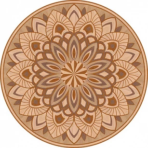 Розетка художественная Lab Arte Р 10 1500 в интерьере