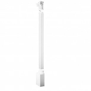Капитель полуколонны Orac Decor K1121 360х180х300 текстура