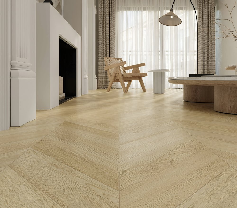 Ламинат ПВХ Alpine Floor Дуб Ваниль Селект Chevron LVT ECO 20-2***