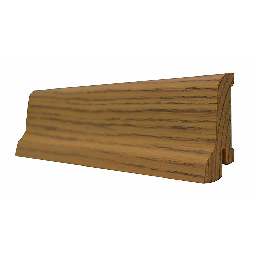 Плинтус шпонированный PolarWood Ясень Бежевый/Ash Beige 15х95х2500