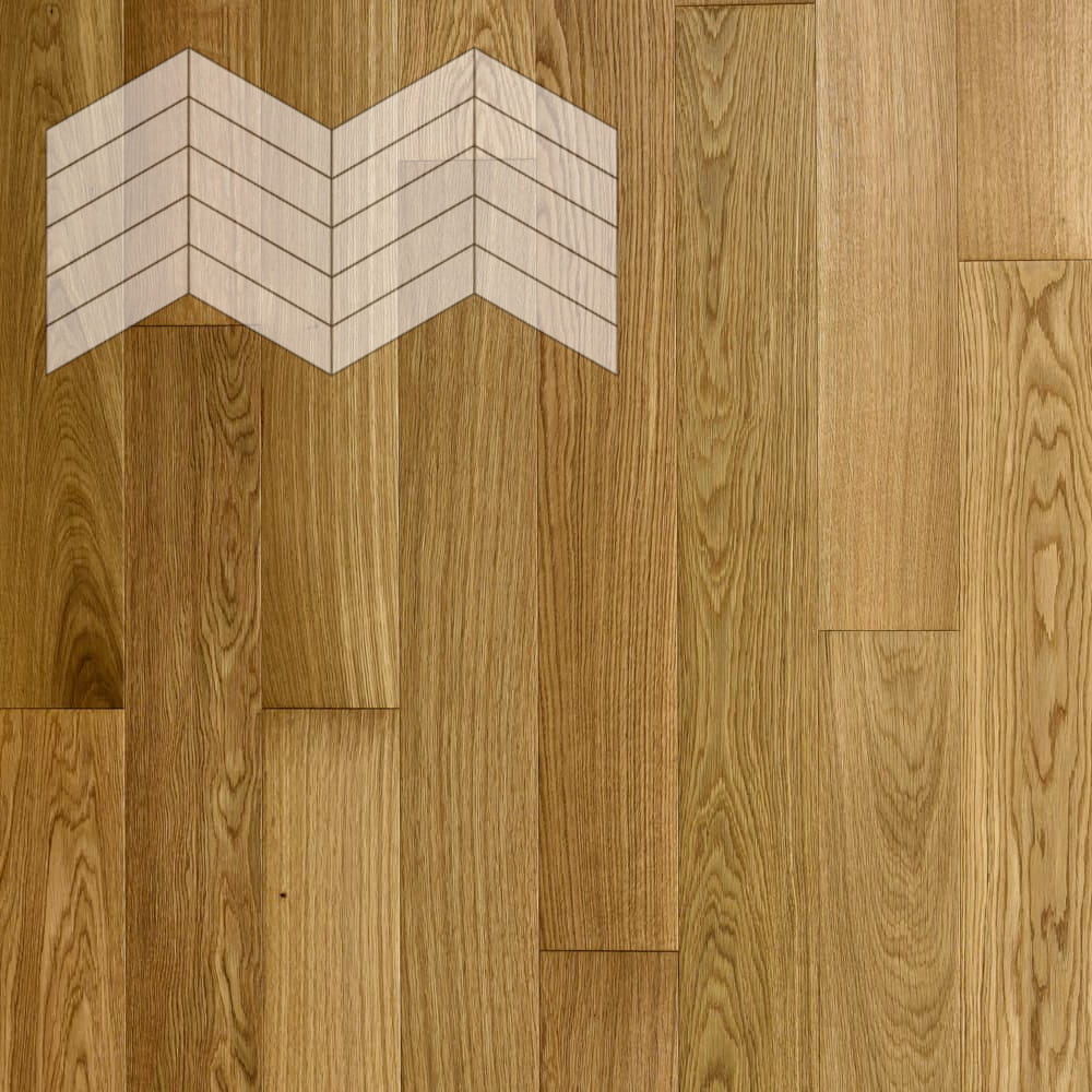 Паркет Елка Французская Lab Arte Chevron Дуб Селект Масло UV.S 400/348х90х14/3/60°